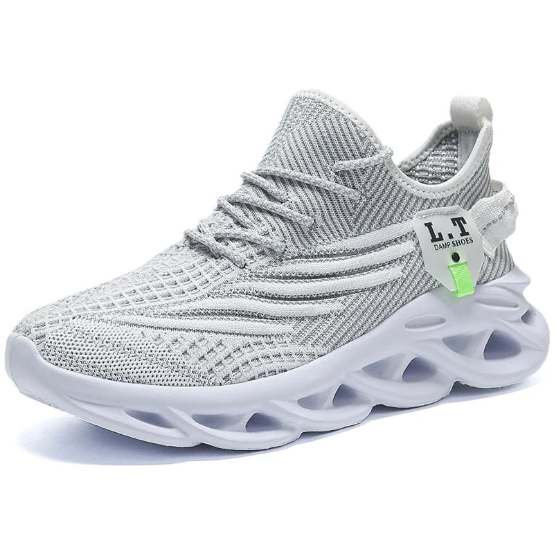 Men's Sneakers Flying Weave Sports Shoes Comfortable Running Shoes Outdoor Men Athletic Shoes