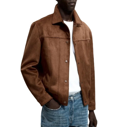 Horizon Brown Suede Jacket