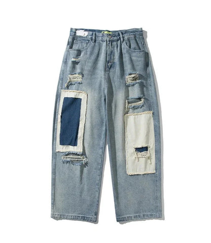 Sander Patched Denim Jeans