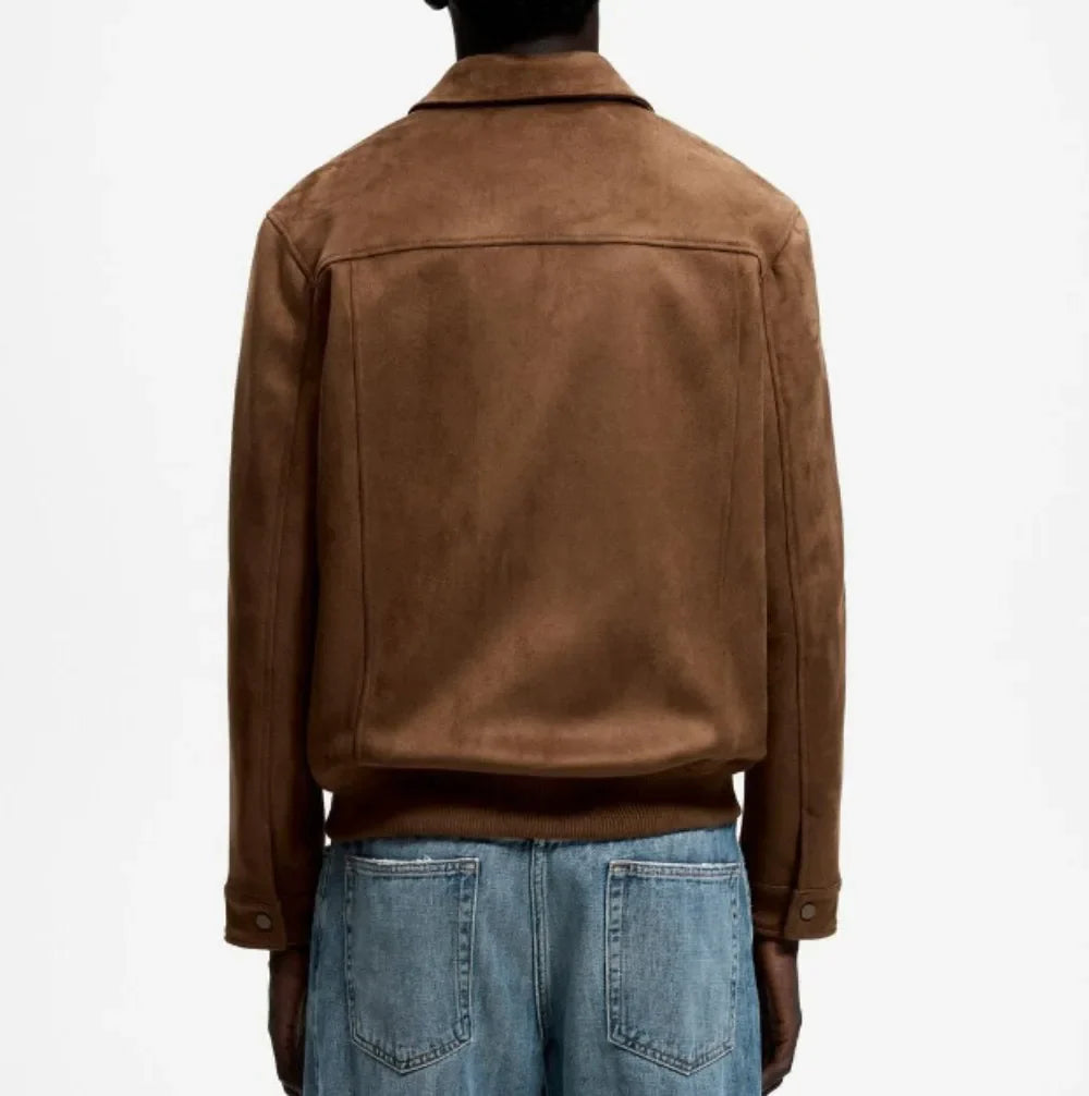 Horizon Brown Suede Jacket