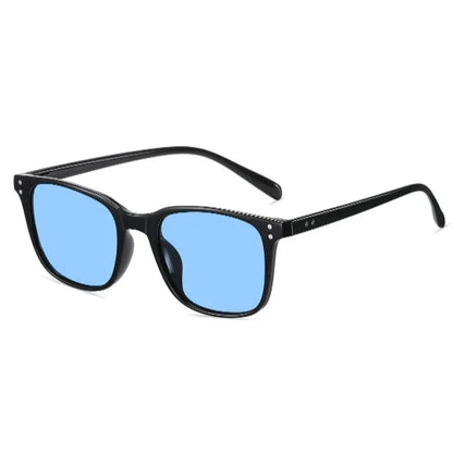 Polarized Retro Sunglasses For Women Men Classic Vintage Square Glasses Eyeware Thin Frame