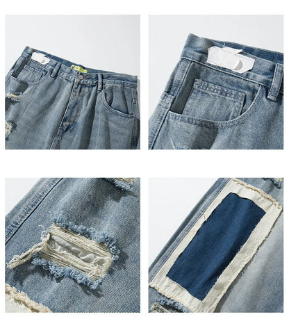 Sander Patched Denim Jeans