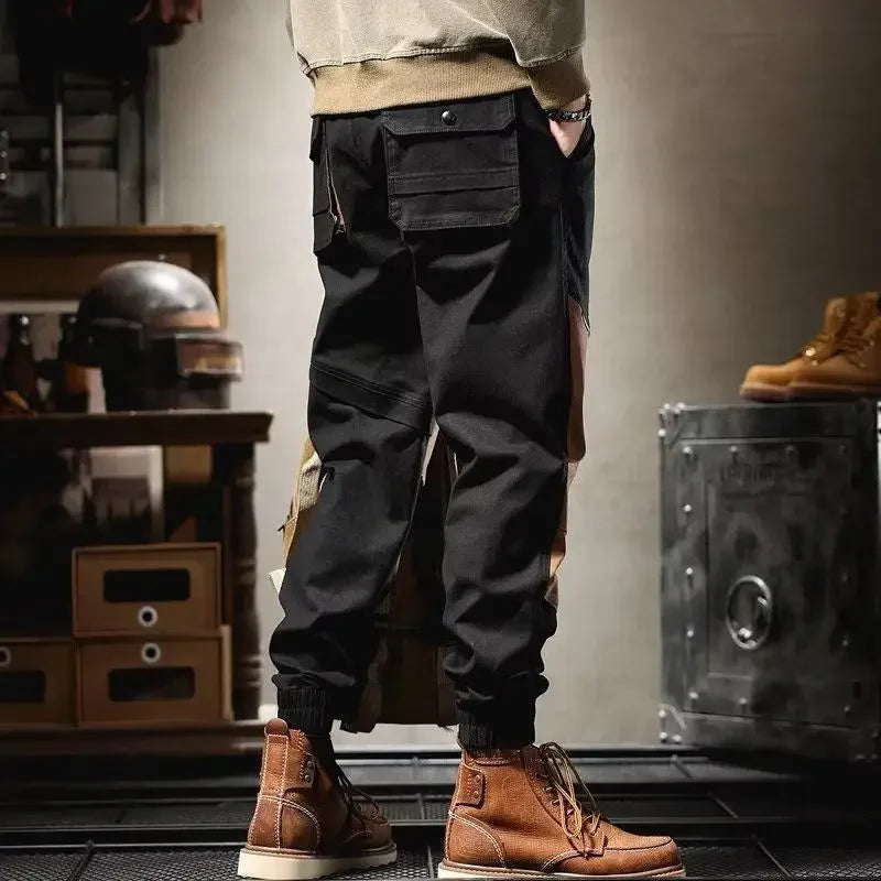 Cargo Pants for Men Black Stacked Trekking Summer Trousers Man Designer Cheapest Vintage Clothing Y2k Luxury Street Harajuku Hot