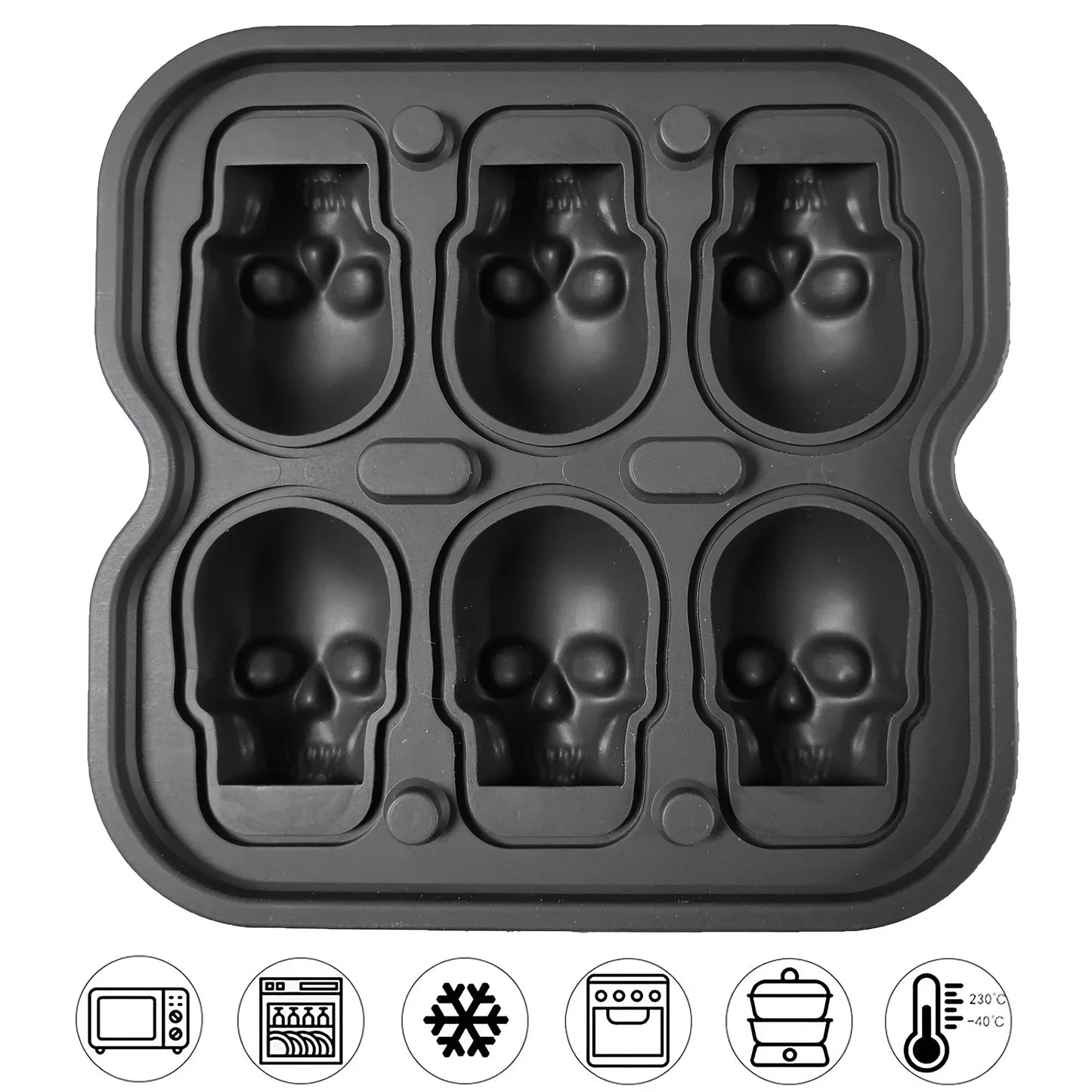 SkullCraft Ice Mold