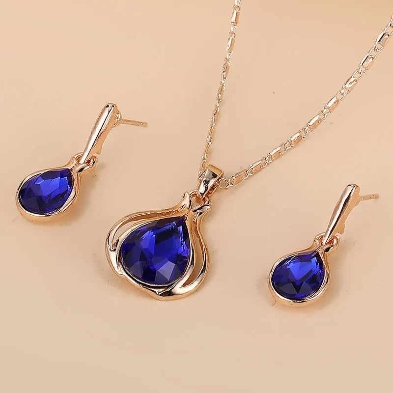 Aqua Elegance Jewelry Set